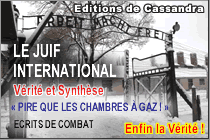 Editions de Cassandra, Roger Dommergue, Louis-René Berclaz, Henry Ford (Le juif international)...
